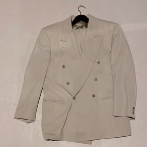 Taupe Hugo Boss suit   Practically new.  Perfect condition
